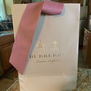 Authentic Burberry shopping bag